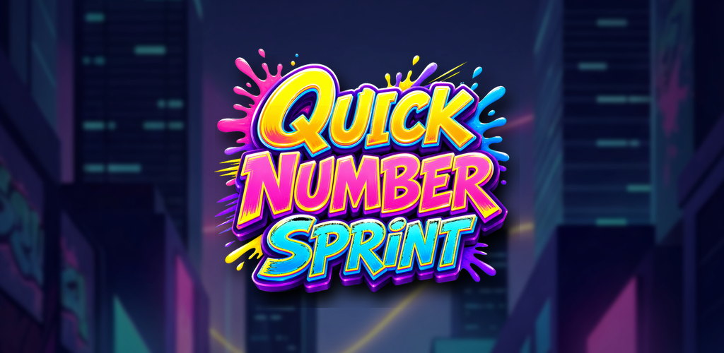 Quick Number Sprint Banner